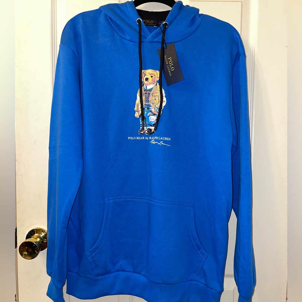 NWT Polo Bear Ralph Lauren Pullover Hoodie